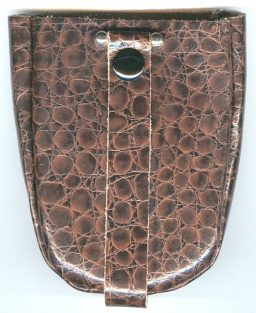 Schlüsseletui aus Leder "Hausmeister" klein