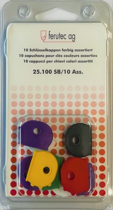 Schlüsselkappen 10 Stück Selbstbedienung 25.100