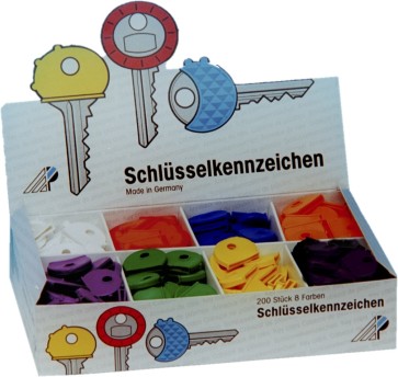 Schlüsselkappen Sortiment 25.200.50