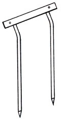 Einsteckstab aus Stahl