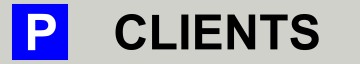 Budget Parkplatzschild CLIENTS