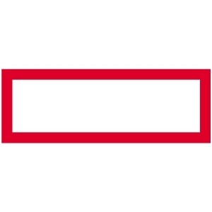 Hinweisschilder leer zur Selbstbeschriftung