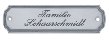 Türschild Messing Nr. 66710