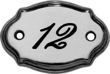 Türschild Messing Nr. 66740