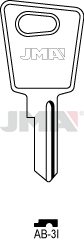 Schlüsselrohling - AB-3I