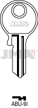 Schlüsselrohling - ABU-9I