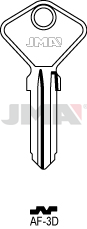 Schlüsselrohling - AF-3D