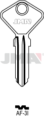 Schlüsselrohling - AF-3I