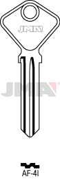 Schlüsselrohling - AF-4I