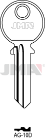 Schlüsselrohling - AG-10D