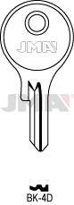 Schlüsselrohling - BK-4D