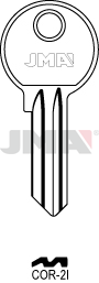 Schlüsselrohling - COR-2I