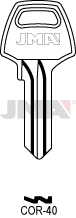 Schlüsselrohling - COR-40