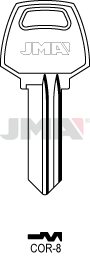 Schlüsselrohling - COR-8