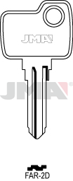 Schlüsselrohling - FAR-2D