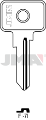 Schlüsselrohling - FI-7I