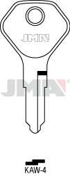 Schlüsselrohling - KAW-4