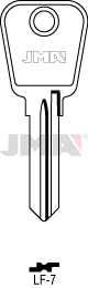 Schlüsselrohling - LF-7