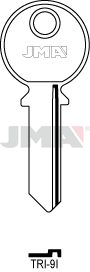 Schlüsselrohling - TRI-9I