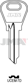 Schlüsselrohling - UCEM-7D