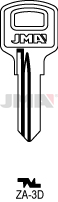 Schlüsselrohling - ZA-3D