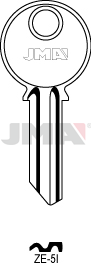 Schlüsselrohling - ZE-5I