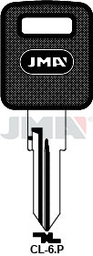 Schlüsselrohling-Plastikkopf - CL-6.P