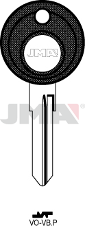 Schlüsselrohling-Plastikkopf - VO-VB.P