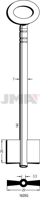 Doppelbartrohling - 1625G