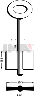 Doppelbartrohling - 607G