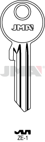 Schlüsselrohling - ZE-1D