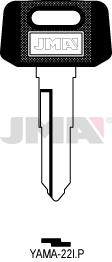 Schlüsselrohling-Plastikkopf - YAMA-22I.P