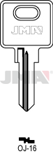 Schlüsselrohling - OJ-16