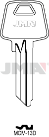 Schlüsselrohling - MCM-13D