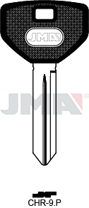 Schlüsselrohling-Plastikkopf - CHR-9.P