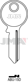 Schlüsselrohling - ABU-15D