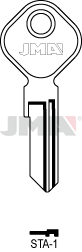 Schlüsselrohling - STA-1