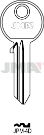 Schlüsselrohling - JPM-4D
