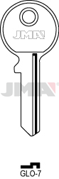 Schlüsselrohling - GLO-7