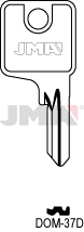 Schlüsselrohling - DOM-37D