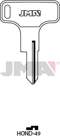 Schlüsselrohling - HOND-49
