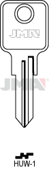 Schlüsselrohling - HUW-1