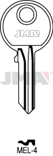 Schlüsselrohling - MEL-4