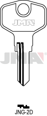 Schlüsselrohling - JNG-2D