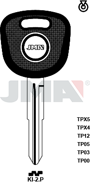 Transponder-Schlüsselrohling - TP00KI-2.P