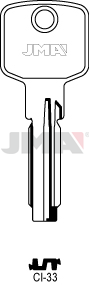 Schlüsselrohling Spezialprofil - CI-33