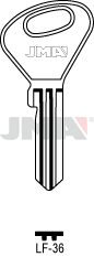 Schlüsselrohling - LF-36