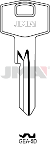 Schlüsselrohling - GEA-5D