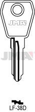 Schlüsselrohling - LF-38D