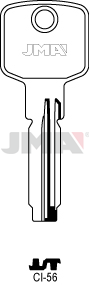 Schlüsselrohling Spezialprofil - CI-56